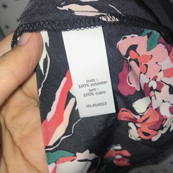 NWT Athleta & Derek Lam Black Floral Nolita Dress - Picture 5 of 6